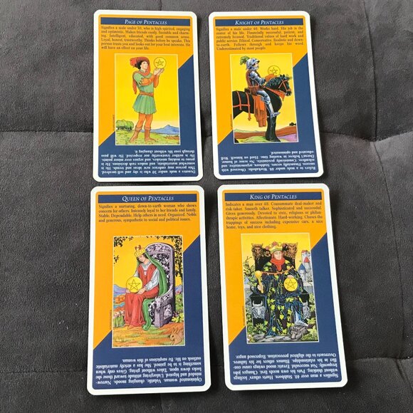 Quick & Easy Tarot 2002 Great Beginner Deck - Picture 8 of 9